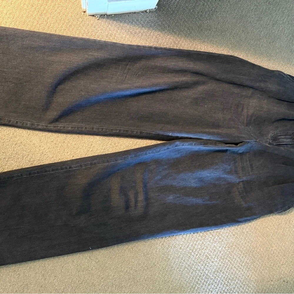 Tibi High Rise Black Jeans - Picture 3 of 7